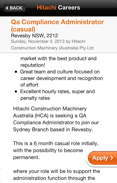 Hitachi Careers - uWorkin截图5