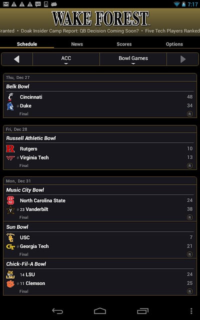 Wake Forest Live Clock截图8