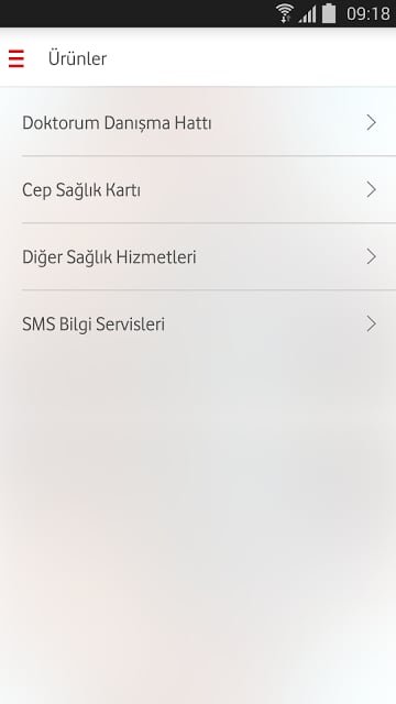 Vodafone Cep Sağlık截图1