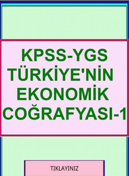 KPSS YGS COĞRAFYA TR. EK. CO-1截图3