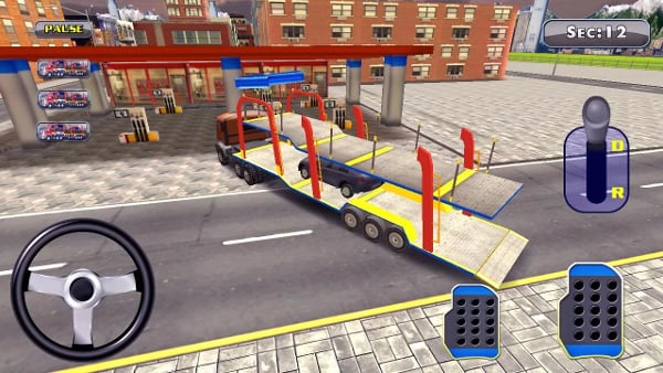 3D Car Transport parking截图2