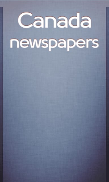 Canada Newspapers截图3