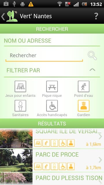 Vert' Nantes - Parcs &amp; Jardins截图1