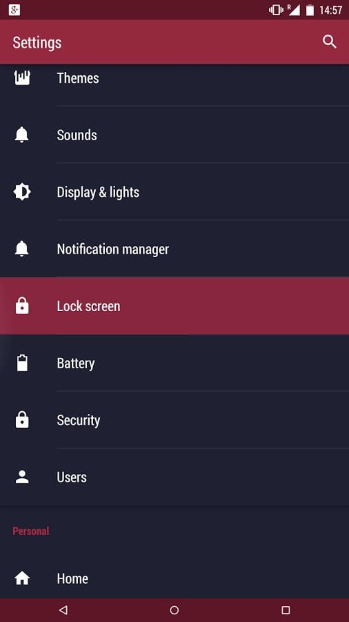 Corner UI CM12 Theme截图3