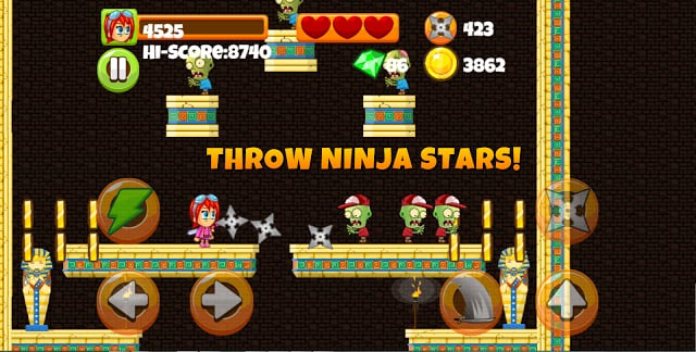 Ninja Kid vs Zombies截图5