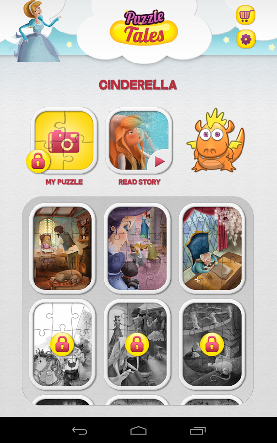 Cinderella Puzzle Tales截图7