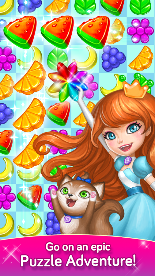 Gummy Gush Match-3 Puzzle截图8