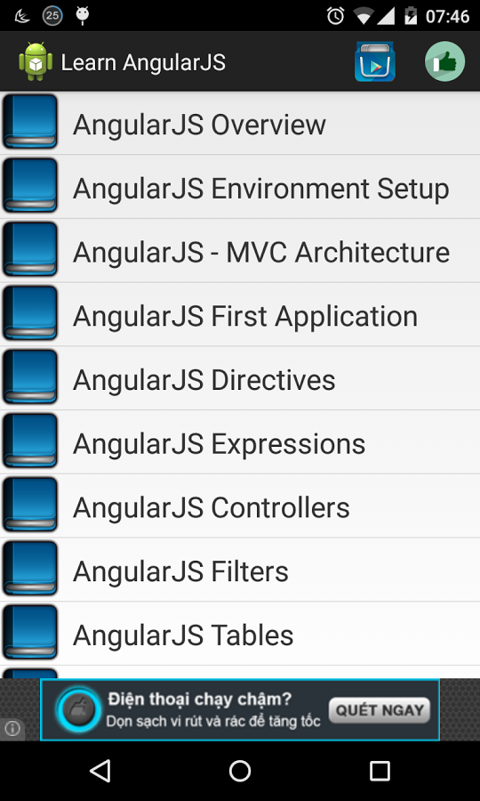 Learn AngularJS offline截图1