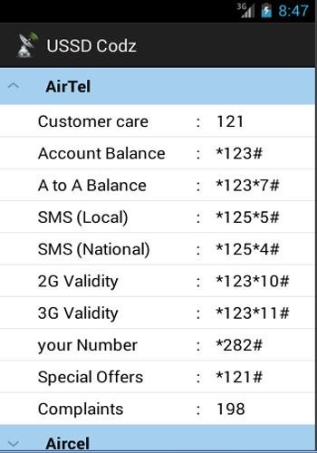 USSD Codz截图6
