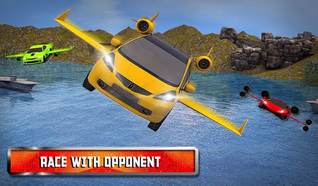 Flying Car Stunts 2016截图3