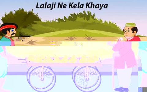 Hindi Kids Rhyme Lala Ji Ne Kela Khaya截图5