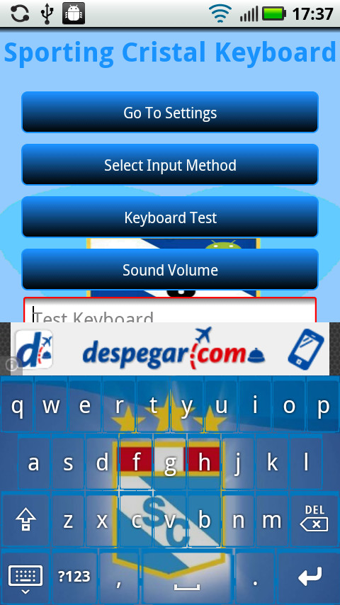 Sporting Cristal Keyboard截图1