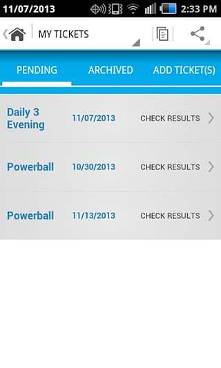 Lottery Results截图6