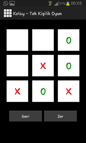 Tic Tac Toe (XOX)截图3