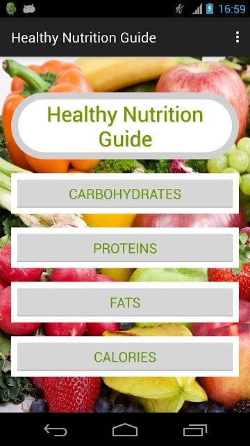 Healthy Nutrition Guide截图2