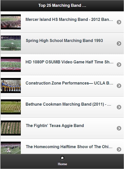 Top 25 Marching Band Videos截图3