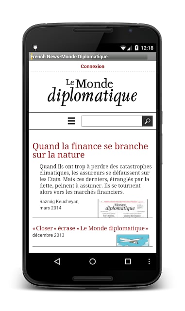 Fran&ccedil;ais Nouvelles quotidiens截图10