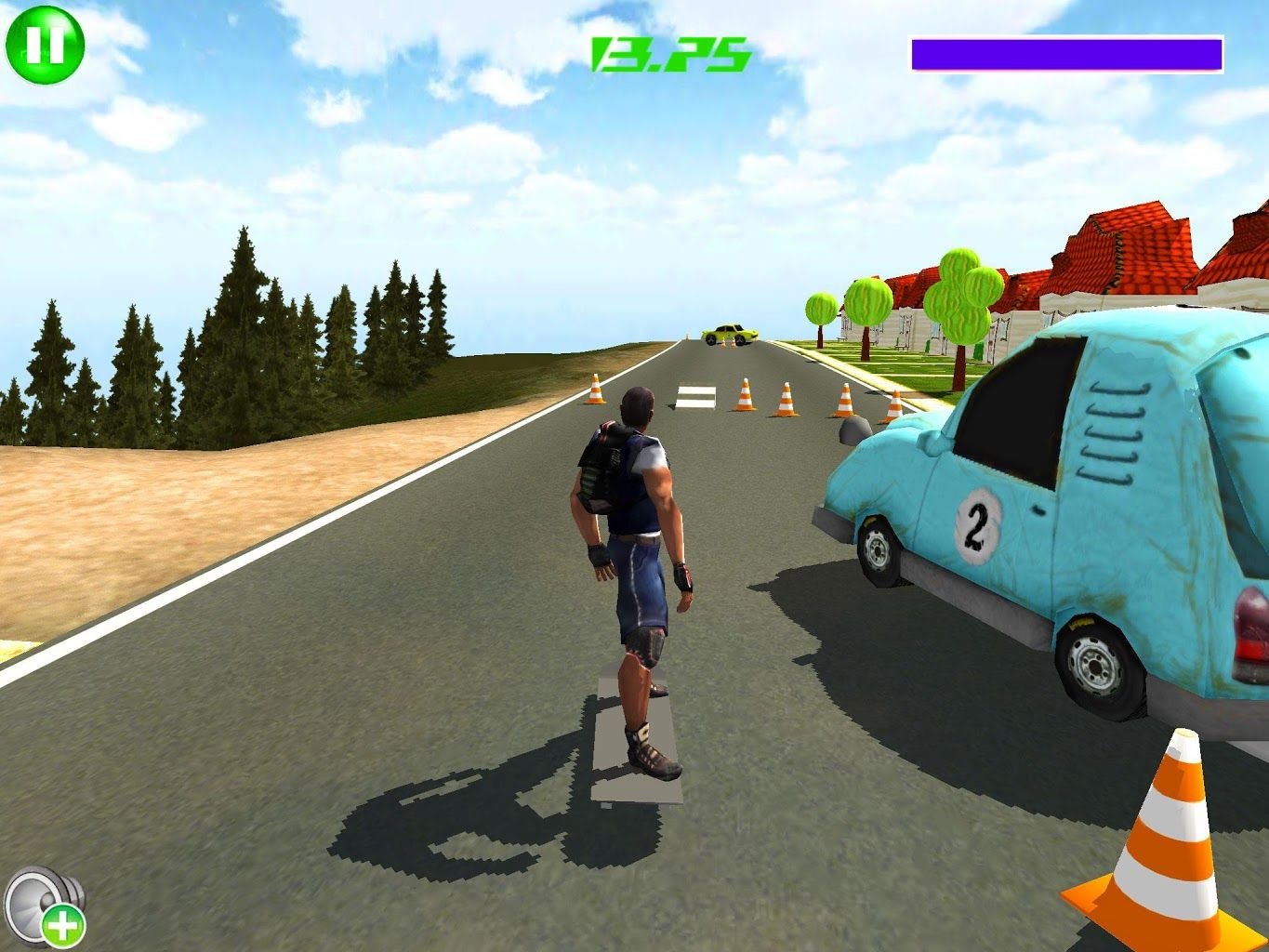 Downhill Skateboard 3D截图3