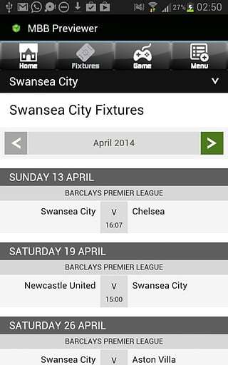 Swansea City FC Mobi截图4