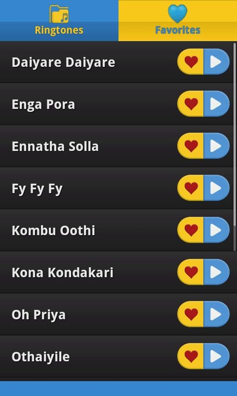 Tamil Latest Ringtones V-2截图2