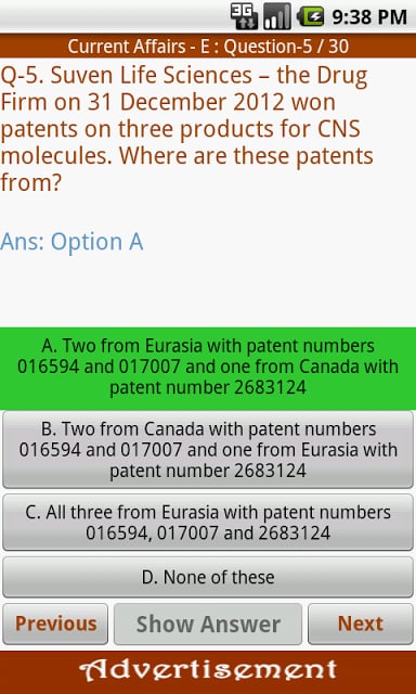 Current Affairs MCQ - 2013截图4