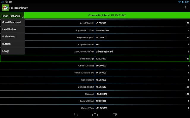 FRC Dashboard截图2