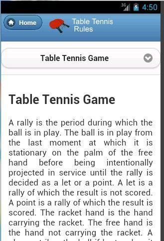 Table Tennis Rules截图1