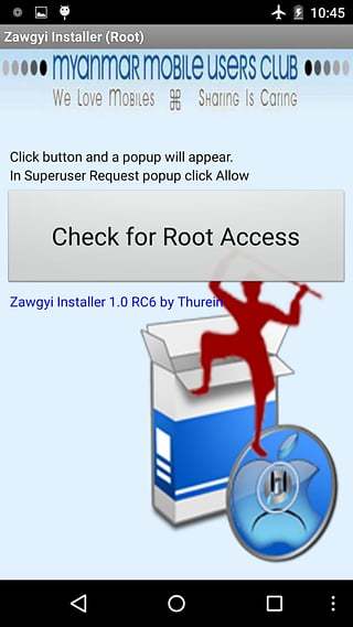 Zawgyi Installer (Root)截图2