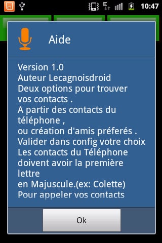 SMS parlant francais截图6