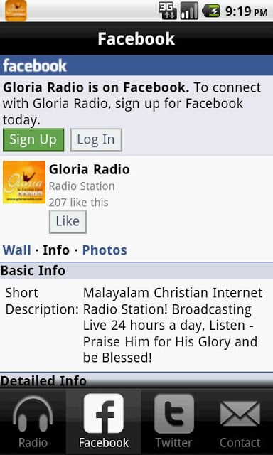 Gloria Radio截图5