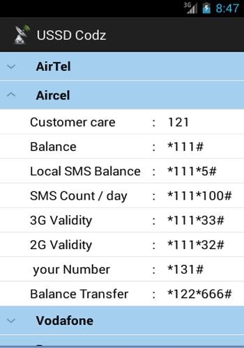 USSD Codz截图2