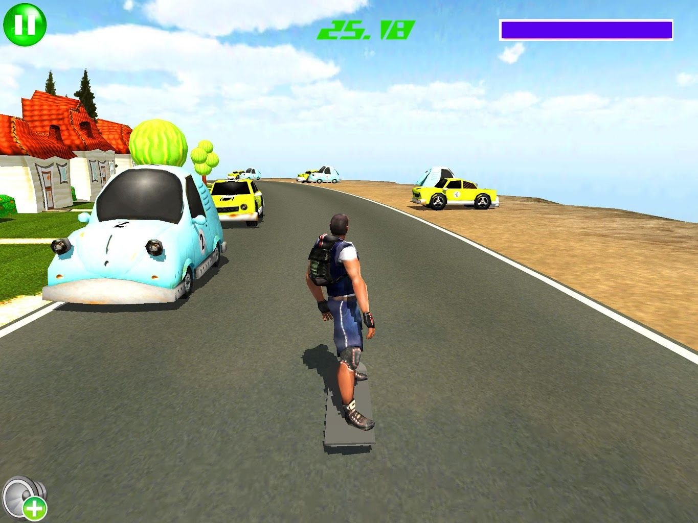 Downhill Skateboard 3D截图5