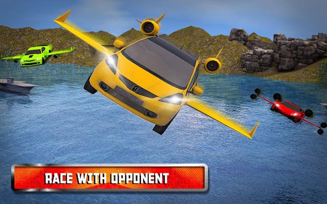 Flying Car Stunts 2016截图1