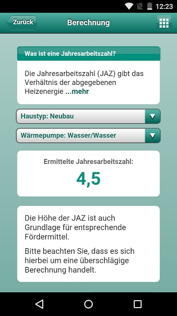 W&auml;rmepumpe geoCHECK截图4