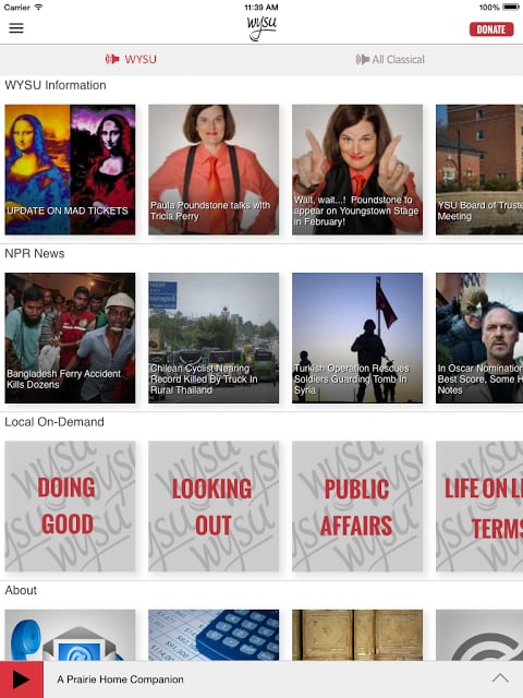 WYSU Public Radio App截图7