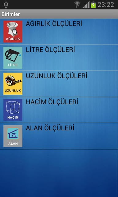 Birim D&ouml;n&uuml;şt&uuml;r&uuml;c&uuml;截图3