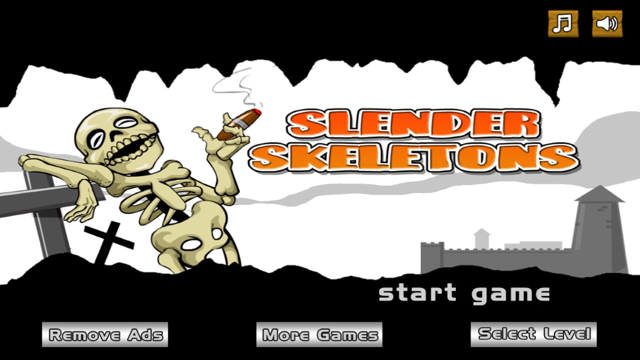 Slender Skeletons FREE截图3