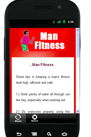 Man Fitness截图2