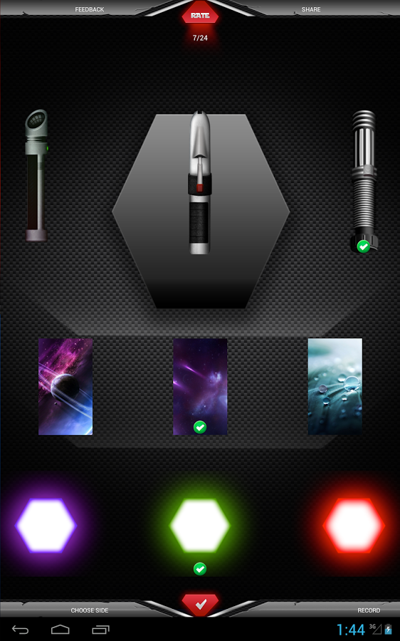 Star Wars Lightsaber Simulator截图1