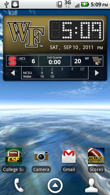 Wake Forest Live Clock截图2