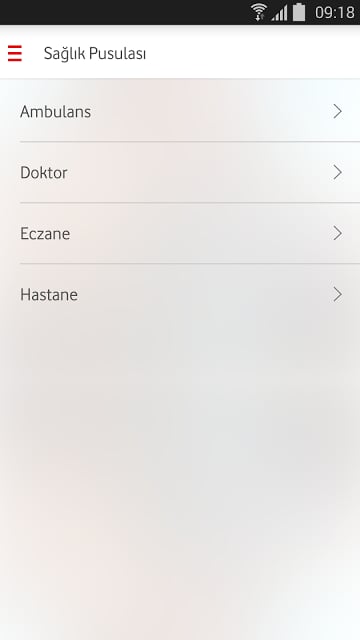 Vodafone Cep Sağlık截图3