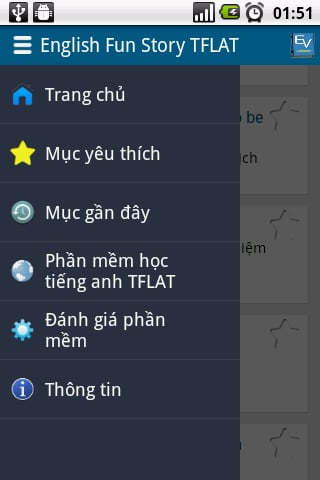 Truyen Cuoi Tieng Anh - TFLAT截图1