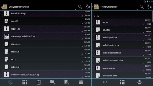 Duo: Holo File Manager w/ Root截图1