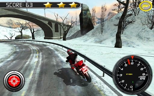 Bike Rider - Frozen Highway截图1