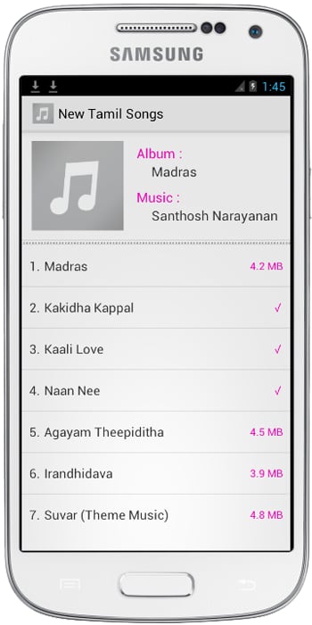 New Tamil Songs截图1