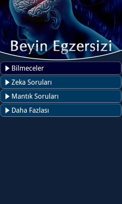 Beyin Egzersizi Android截图1