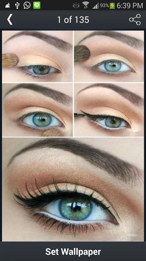 Eye Makeup Steps!截图2