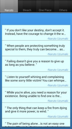 Anime Quotes截图4