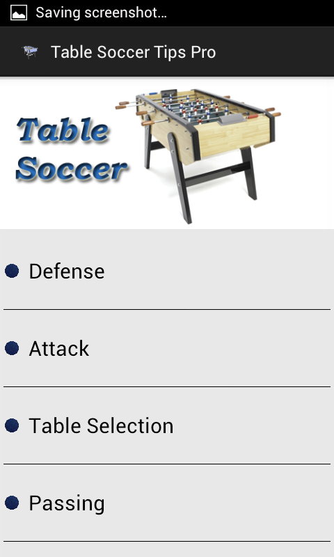 Table Soccer Tips截图3