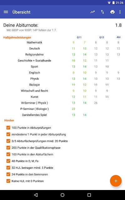 Abi Calc Bayern G8 (Rechner)截图2